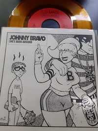  Johnny Bravo ‎– She's Been Around -  Lo-Mag Music - yellow vinyl - 1994